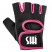 Women’s Padded Grip Fingerless Gym Gloves for Weight Lifting, Cross Training, Exercise Bikes GG-051